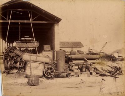 Equipamento movido a carvão