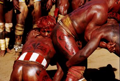 Série Xingu - Luta Huka-huka