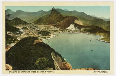 Panorama de Botafogo a partir do Pão de Açúcar