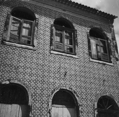 São Luís, casario, parede de azulejos