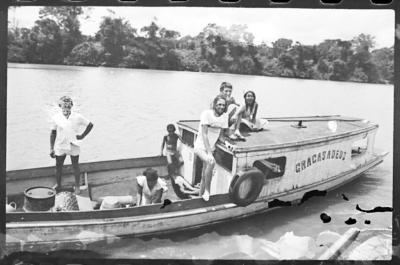 Filmagens de "Iracema: uma transa amazônica", com direção de Jorge Bodanzky e Orlando Senna