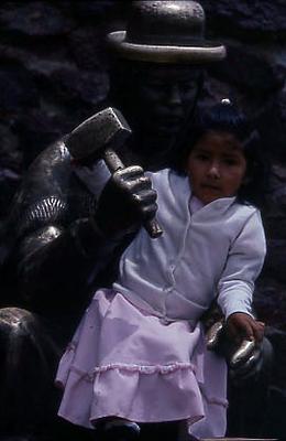 Série Bolívia - Monumento aos mineiros