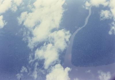 Vista aérea no trajeto entre Belém (PA) e Brasília (DF)