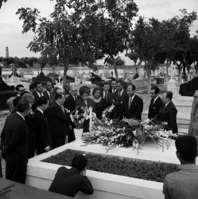 Visita ao túmulo de Armando Cavalcanti, no Dia do Compositor