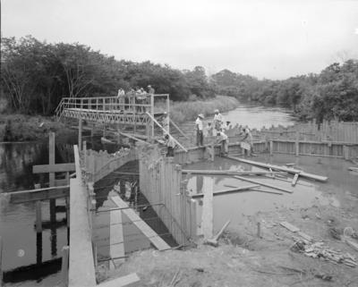 Construção da Siderúrgica Aços Anhanguera S. A.