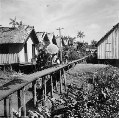 Vila da Barca, palafitas flutuantes