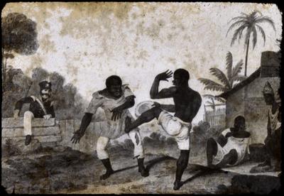 Capoeira (reprodução de pintura)