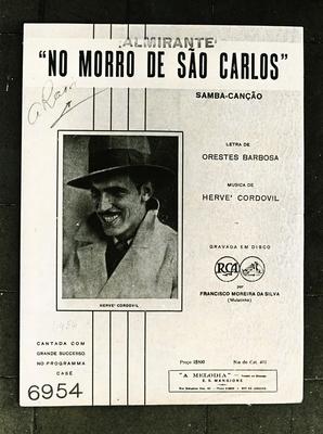 Hervé Cordovil e Orestes Barbosa (capa de partitura)