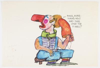 Puxa, Aureliano, você não sabe onde tem o nariz?