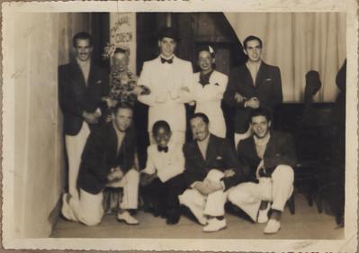 Carmen Miranda, Almirante, Vassourinha e Bando da Lua