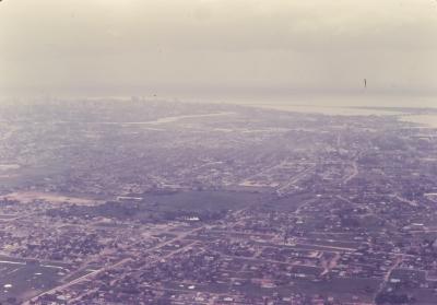 Vista aérea da cidade