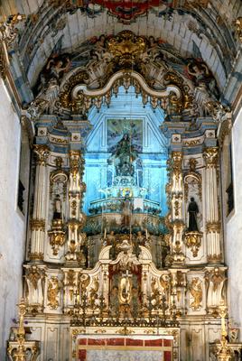 Igreja de Nossa Senhora do Carmo - retábulo da capela-mor