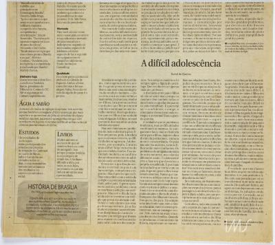A difícil adolescência