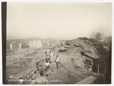 Conclusão do arrasamento do Morro do Castelo