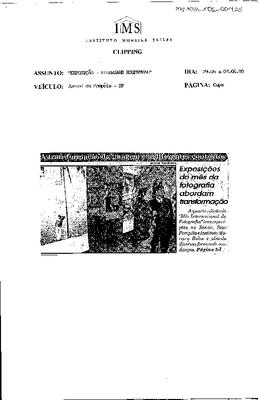 Imagens: A transformação da imagem em diferentes contextos: Exposições do ;mês da fotografia abordam transformação