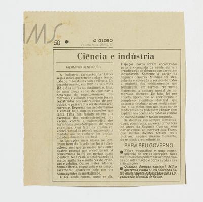 Ciência e indústria