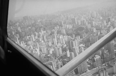 Sobrevoo em São Paulo, com Lena Coelho dos Santos