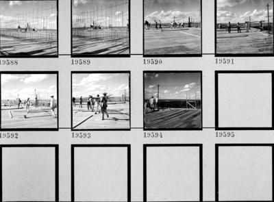 Trabalhadores na construção de Brasília