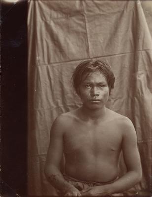 Indígena provavelmente do povo Krenak denominado genericamente Botocudo