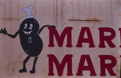 Flagrante de rua - placas, letreiros e cartazes