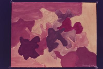 Reprodução de trabalho feito por alunos de Athos Bulcão