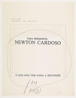 Para presidente, Newton Cardoso