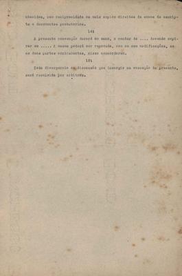 Modelo de contrato entre a SBAT e a Associação de Autores Teatrais de Viena (Verein der Buhnenverleger)