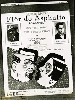 J. Thomaz e Orestes Barbosa (capa de partitura)