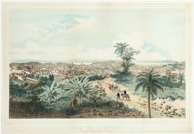 (8. Rio de Janeiro de lado da terra Morro do Senado)