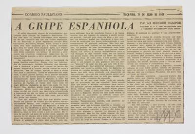 A gripe espanhola