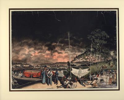 Queimada dos campos, Rio Pardo