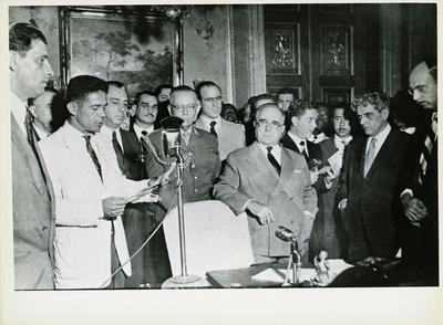 Getúlio Vargas e Jair Amorim