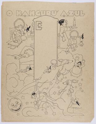 O kanguru' azul