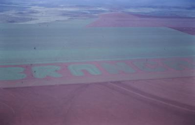 Vista aérea de propriedade rural