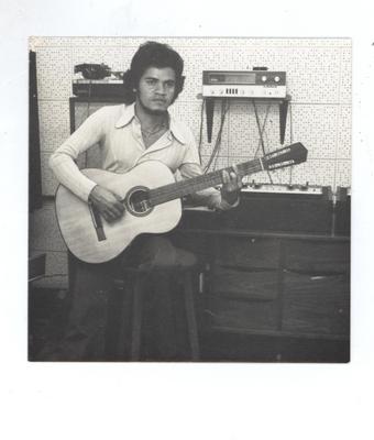 Diomedes com o violão