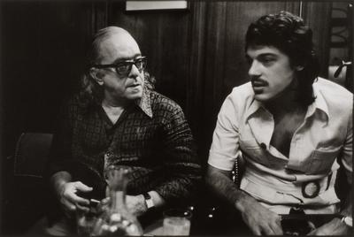Vinicius de Moraes, poeta e compositor, e Toquinho, compositor