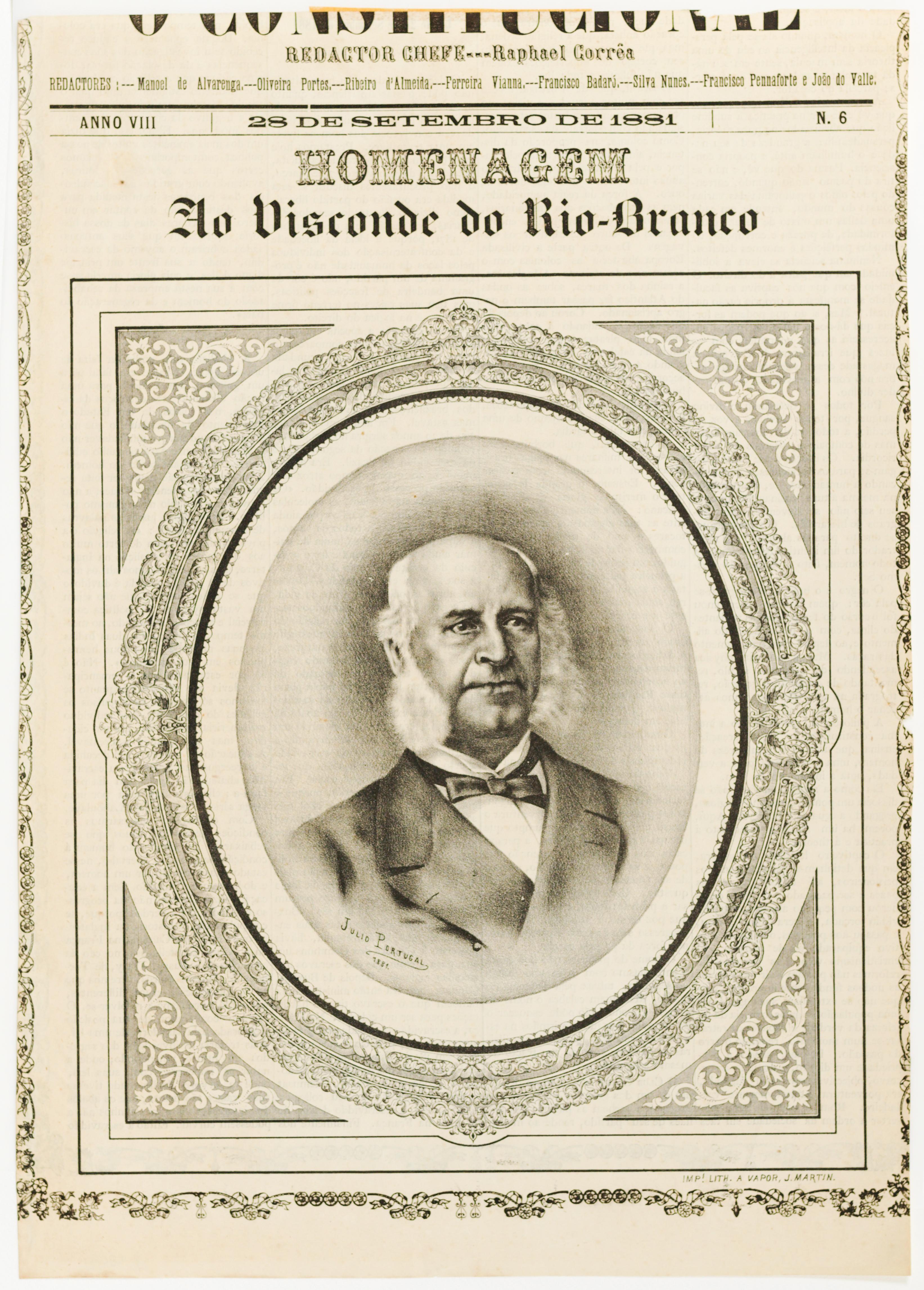 Homenagem Ao Visconde do Rio-Branco