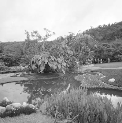 Residência de Carlos Somlo, projeto paisagístico de Burle Marx