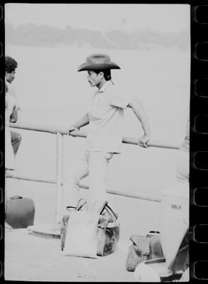 Filmagens de "Iracema: uma transa amazônica", com direção de Jorge Bodanzky e Orlando Senna