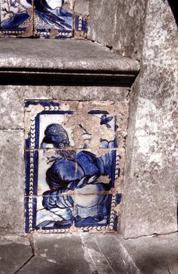 Palácio Fronteira - imagem em azulejos