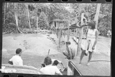 Filmagens de "Iracema: uma transa amazônica", com direção de Jorge Bodanzky e Orlando Senna