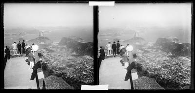 Vista do alto do Morro do Corcovado