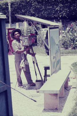 Fotógrafo lambe-lambe