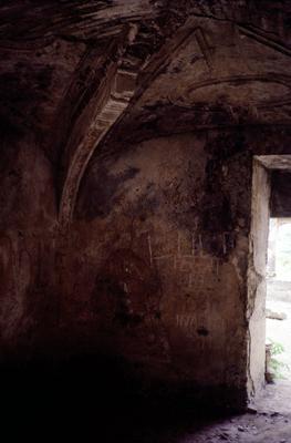 Casa da Torre de Garcia d'Ávila - abóbada cômodo lateral à capela