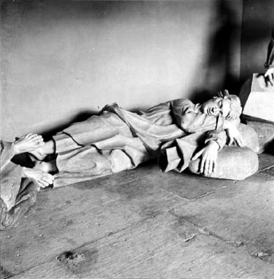 Via Crucis, Passos da Paixão, esculturas de Aleijadinho, São João Evangelista no Passo do Horto