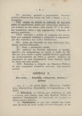 Estatutos da Sociedade Brasileira de Autores Theatrais