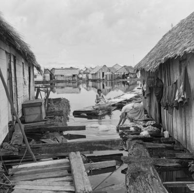 Palafitas flutuantes