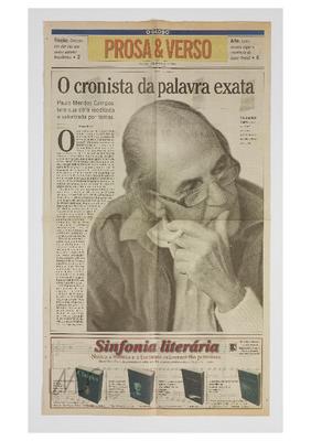 O cronista da palavra exata