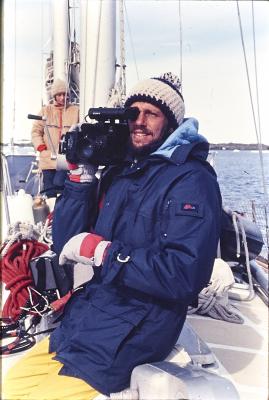 Jorge Bodanzky filmando