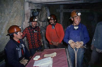 Série Bolívia - Mina de estanho Siglo XX